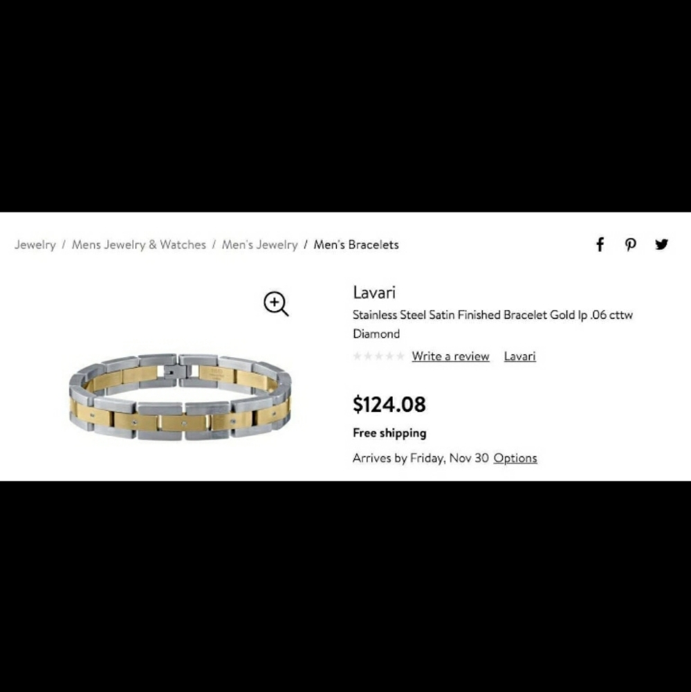 Lavari mens bracelet